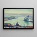 Le Port de l'Agha - Albert Marquet — gerahmtes Bild an der Wand