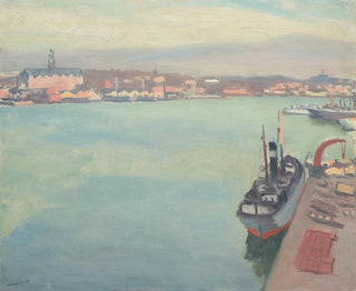 Albert Marquet - Le port de Stockholm matin de printemps.webp