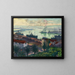 Der Hafen bei klarem Wetter - Albert Marquet — gerahmtes Bild an der Wand