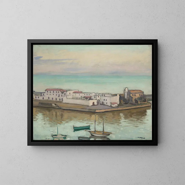 Lot de l'Amirauté - Albert Marquet — gerahmtes Bild an der Wand