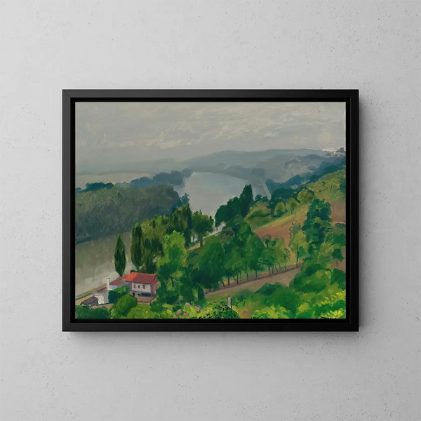 Mricourt Temps gris - Albert Marquet — gerahmtes Bild an der Wand