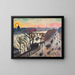 Paris, Quai du Louvre, Soleil d'hiver - Albert Marquet — gerahmtes Bild an der Wand