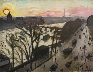 Paris, quai du Louvre, soleil d'hiver - Albert Marquet — Ansicht des Kunstwerks