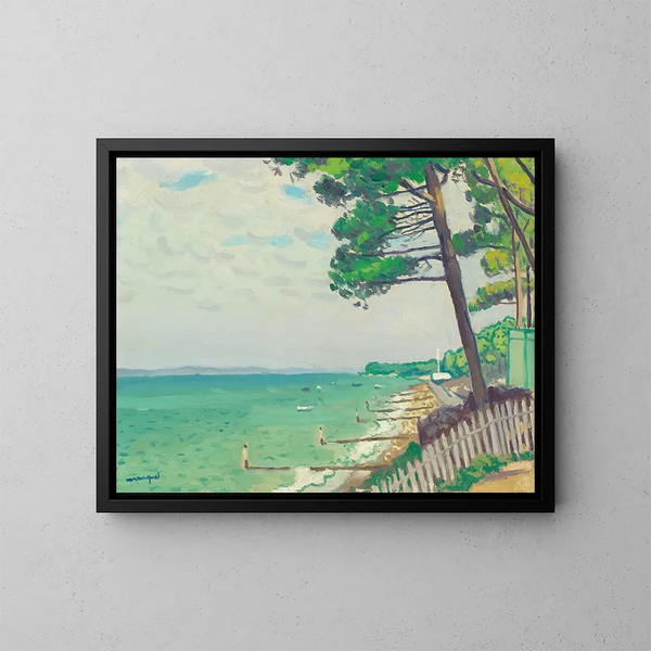 Pins à Pyla - Albert Marquet — gerahmtes Bild an der Wand