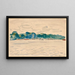 Poissy - Albert Marquet — gerahmtes Bild an der Wand