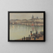Hafen von La Rochelle - Albert Marquet — gerahmtes Bild an der Wand