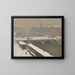 Winter an der Seine - Albert Marquet — gerahmtes Bild an der Wand