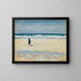 Junge Frau am Strand - Albert Marquet — gerahmtes Bild an der Wand