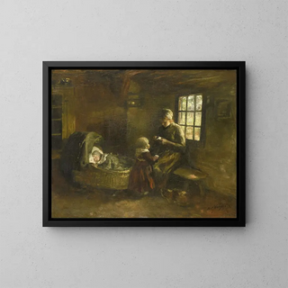 Albert Neuhuys - Bij de wieg.webp