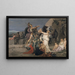 Der Abschied von Hector - Albert Pierre-René Maignan — gerahmtes Bild an der Wand