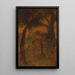 Reproduktion des Gemäldes Ein Hirsch beim Trinken - Albert Pinkham Ryder