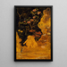 Kinder, die vor einem Hasen erschrecken - Albert Pinkham Ryder — gerahmtes Bild an der Wand