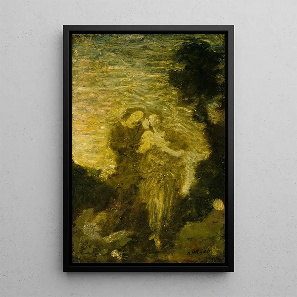 Florizel und Perdita - Albert Pinkham Ryder — gerahmtes Bild an der Wand