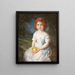 Olivia - Albert Sterner — gerahmtes Bild an der Wand