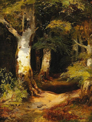 Albert Zimmermann - Waldweg.webp