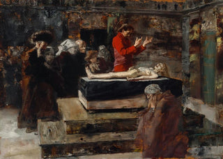 Albert von Keller - The Raising of Jairuss Little Daughter.webp