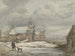 Ansicht des Haarlemmer-Tors in Amsterdam - Albertus Brondgeest — Ansicht des Kunstwerks