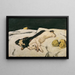 Lièvres morts - Albin Egger-Lienz — gerahmtes Bild an der Wand