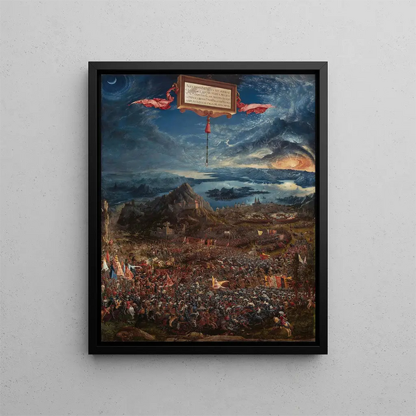 Albrecht Altdorfer - The Battle of Alexander at Issus.webp