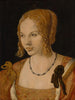 Portrait einer jungen venezianischen Frau - Albrecht Dürer — Ansicht des Kunstwerks
