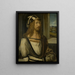 Selbstporträt - Albrecht Dürer — gerahmtes Bild an der Wand
