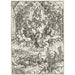 Reproduktion des Gemäldes Saint Jean devant Dieu et les Anciens - Albrecht Dürer