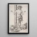 Reproduktion des Gemäldes L'Homme de douleurs debout avec les mains levées - Albrecht Dürer