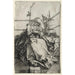 Die Jungfrau und das Kind auf einer grasbewachsenen Bank - Albrecht Dürer — Ansicht des Kunstwerks