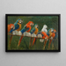 Papageien - Alceste Campriani — gerahmtes Bild an der Wand