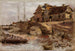 Hafen von Solec Skizze - Aleksander Gierymski — Ansicht des Kunstwerks