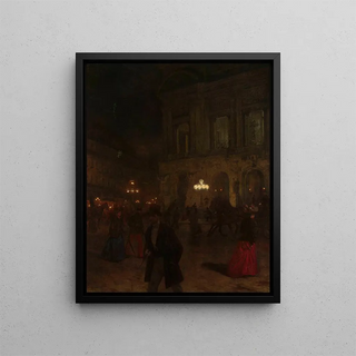 Aleksander Gierymski - Paris Opera at night.webp