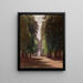 Villa Torlonia à Frascati - Aleksander Gierymski — gerahmtes Bild an der Wand