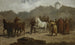Markt der Pferde - Aleksander Kotsis — Ansicht des Kunstwerks