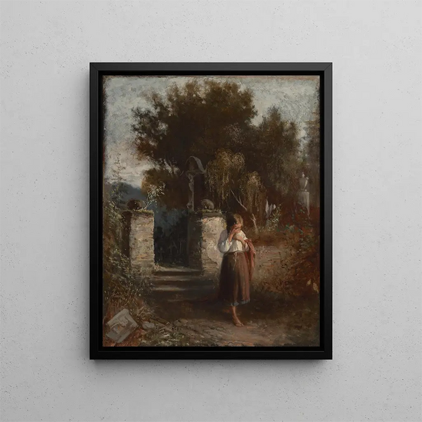 Waisenkind - Aleksander Kotsis — gerahmtes Bild an der Wand