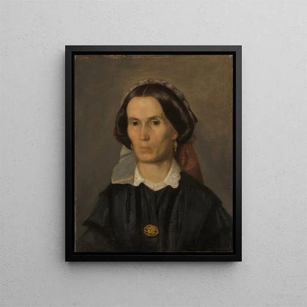 Portrait von Joanna Dziubandowska - Aleksander Kotsis — gerahmtes Bild an der Wand