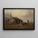 Ausflug in die Tatra-Berge - Aleksander Kotsis — gerahmtes Bild an der Wand