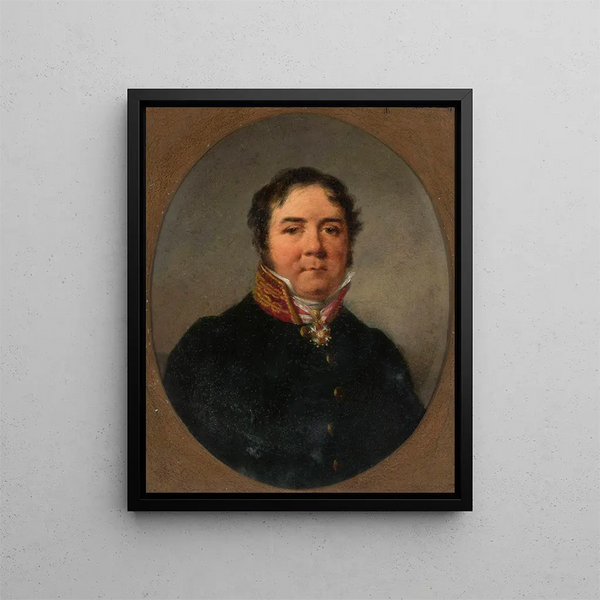 Portrait des Antoni Erazm Makarowicz - Aleksander Ludwik Molinari — gerahmtes Bild an der Wand