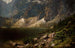 Der Morskie Oko-See in den Tatraen - Aleksander Mroczkowski — Ansicht des Kunstwerks