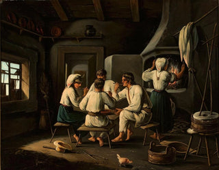 Aleksander Raczyski - In the servants chamber.webp