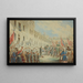 L'Imperator im Waisenhaus und Armenhaus in Drogovi - Aleksander Raczyski — gerahmtes Bild an der Wand
