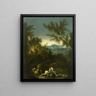 Alessandro Magnasco - Landscape with Figures.webp