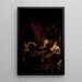 L'atelier de l'artiste - Alessandro Magnasco — gerahmtes Bild an der Wand
