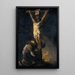 Reproduktion des Gemäldes La Crucifixion - Alessandro Magnasco