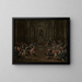 La Synagoge - Alessandro Magnasco — gerahmtes Bild an der Wand