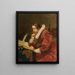 Der Ritter Gelehrter - Alex De Andreis — gerahmtes Bild an der Wand