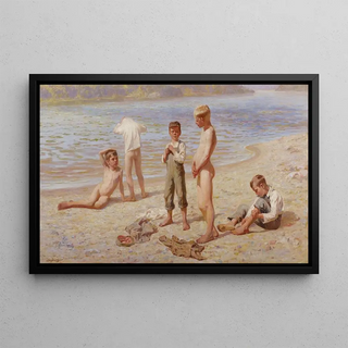 Alexander Grinager - Boys Bathing.webp