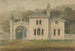 G Pavillon de garde für Amos G Hull Newburgh New York frontalelevation - Alexander Jackson Davis — Ansicht des Kunstwerks