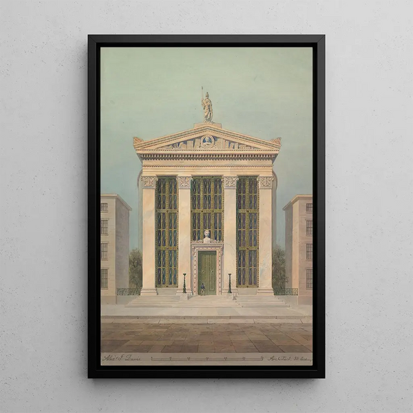 Alexander Jackson Davis - Study for the Astor Library New York.webp