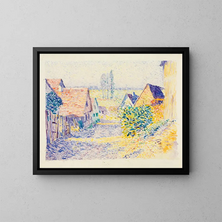 Alexander Kanoldt - Dorfstrae in Leopoldshafen II.webp