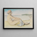 Hiddensee III - Alexander Kanoldt — gerahmtes Bild an der Wand